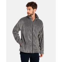 Men's short bathrobe in...