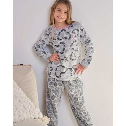 Long girls' pajamas in...