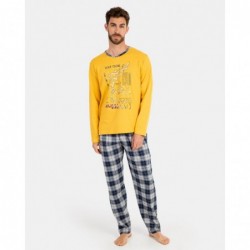 Pijama de hombre de punto