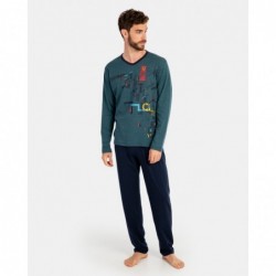 Pyjama tricoté pour hommes