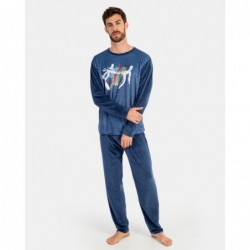 Herenpyjama van microfleece