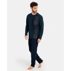 Men's knitted pajamas