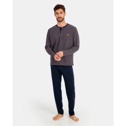 Men's Milanese knit pajamas