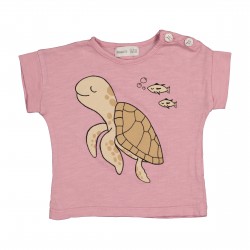 Camiseta manga curta bebê