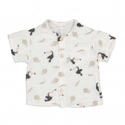 Babyshirt met korte mouwen