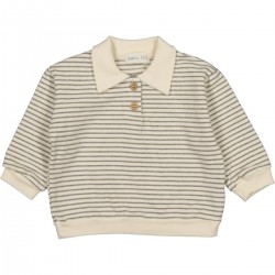 Baby long-sleeved polo shirt
