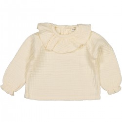 Babyblouse met lange mouwen