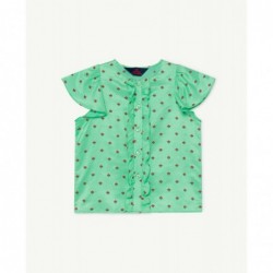 SILKY PARAKEET blouse