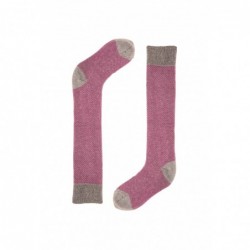 Adult high-top cotton socks