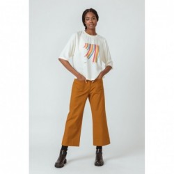 T-shirt met korte mouwen,...