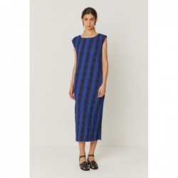 Vestido longo sem alças,...