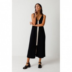 Vestido longo de alça...