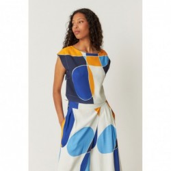 Mouwloos blousemodel Ahien