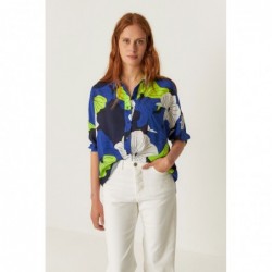 Camisa de manga curta,...