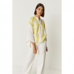 Oversized kimono-shirt,...