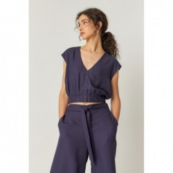 Blusa sem mangas modelo Hegan