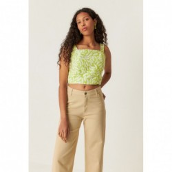 Blusa sem mangas modelo Egia