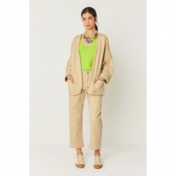 Kimono-style sweatshirt...