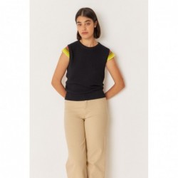 T-shirt met korte mouwen...