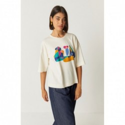 Modello di t-shirt a...