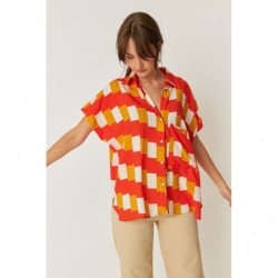 Shirt met korte mouwen...