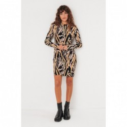 Vestido ceñido corto de...