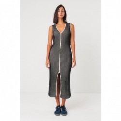 Vestido de largo midi de...