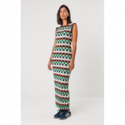 Ärmelloses Kleid aus...