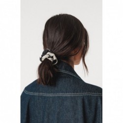 Scrunchie van jacquardstof,...