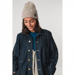 Bonnet tricoté en laine...