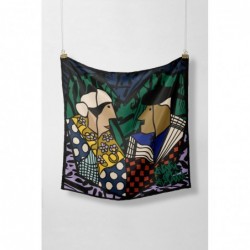 Pañuelo estampado de...