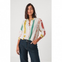 Rechthoekige camisa en...