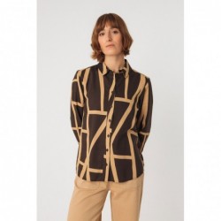 Rechthoekige camisa en...