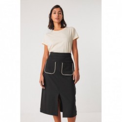 Uitlopende midi-rok, model Eza