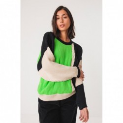 Maglione oversize a maglia...