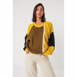 Maglione oversize a maglia...