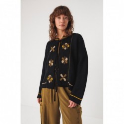 Chunky knit cardigan,...