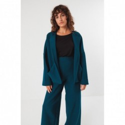 Oversize-Strickjacke mit...