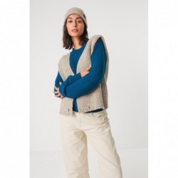 Merino wool vest, Goiatz model