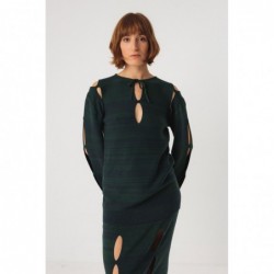 Suéter de malha fina de...