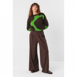 Ankle-length palazzo pants,...