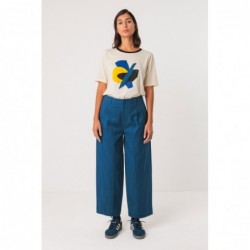 Pantalón amplio de talle...