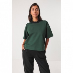 Losvallend kort T-shirt,...