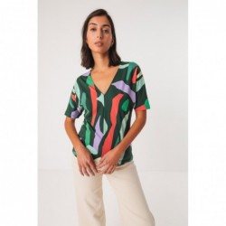 Camiseta manga curta em...