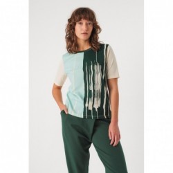 T-shirt met korte mouwen...