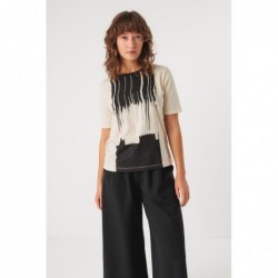 T-shirt met korte mouwen...