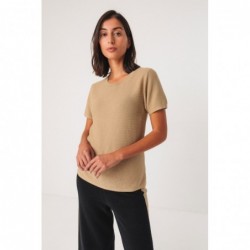 Camiseta de manga curta em...