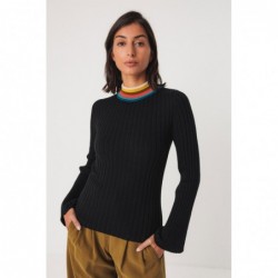 Camiseta fina de punto de...