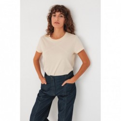 Recht model T-shirt met...