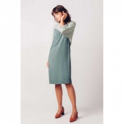 Vestido de manga corta,...